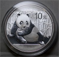 China 10 Yuan Silver Bullion Series 2015 Panda