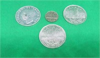 4x 1951 Canada Sudbury Coins 1x Normal 3x Jumbos