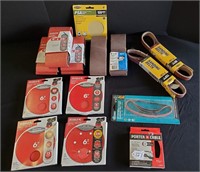 Various Sanding Disks And Belts