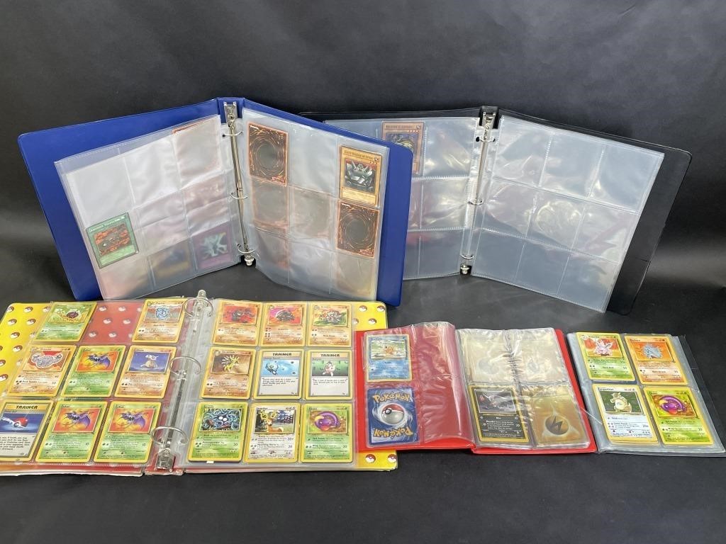 PokéMon and Konami Yu-Gi-Oh Trading Cards