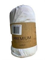 Premium Duvet Cover 3-Piece Full & Queen