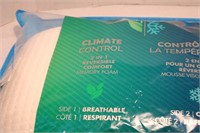 New Climate control 2 in 1 reversable Memory foam