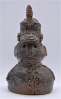 Hugh Bailey Art Pottery Drum Major Bust