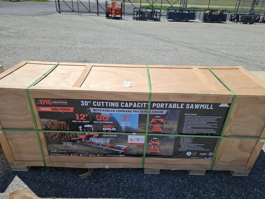 12' 30" Cutting Capacity Portable Sawmill