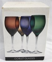 Artland Glass Goblets in box
