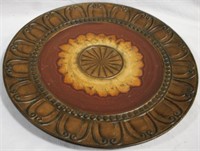 Art Pottery Platter 18"