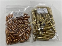 6.8mm Brass & 6.8mm Rem 115 Gr Bullets