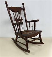 Oak Youth Antique Rocking Chair