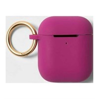 Silicone Case for AirPods 1&2 - Vibrant Orchid