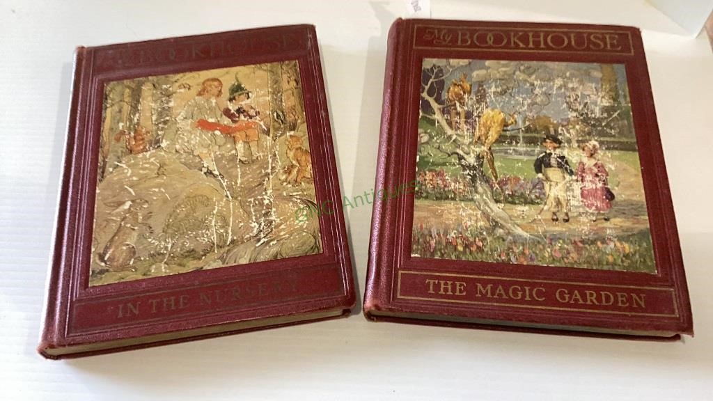 Antique children’s books in the Nursery the