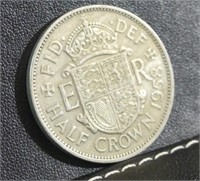 1958 Half Crown Coin - Elizabeth II