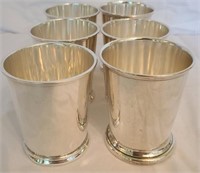 Set of 6 Solid Sterling tumblers