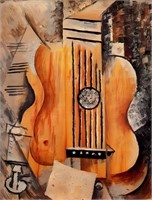 PABLO PICASSO Guitar Limited Edition Giclee