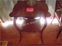 Antique oak table refinished