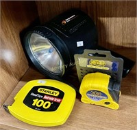 FLASHLIGHT - TAPE MEASURES