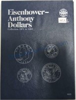 Eisenhower & Susan B Anthony BU set 1971-78 and