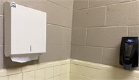 Soap and Paper Towel Dispensers