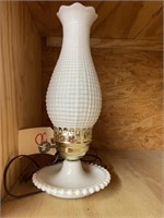 Milk Glass Lamp