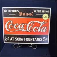 Coca Cola 5cent At Soda Fountain Retro