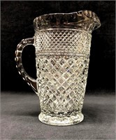 Vintage Anchor Hocking -Wexford Diamond Cut Glass