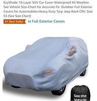 EzyShade 10-Layer SUV Car Cover Waterproof