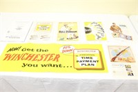 Vintage Winchester AD promoting posters