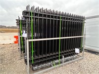 QTY 1 Rack-Galvanized Steel Fence FEN20- NO RESERV