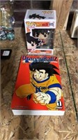 DragonballZ lot. Book and Funko Pop Goku