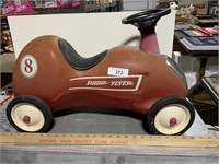 Vintage Radio Flyer Roadster race car 8