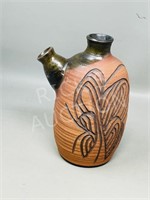 Benstead pottery jug - 9" tall