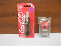 Coca Cola NEW Pencil Sharpener & Bottle Opener