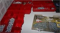 Large lot of assorted hardware, fasteners, springs