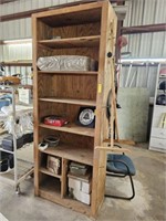 Tall Wooden Shelf without Contents