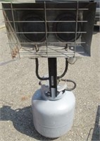 Full 20lb propane tank with heater