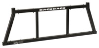 BACKRACK Open Rack Frame Only | Black, No Drill |