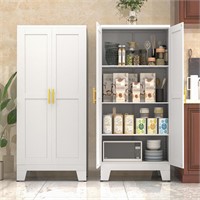 PAOFIN White Kitchen Storage Cabinet, Kitchen