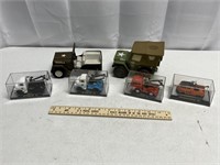 6 Assorted Toy Cars