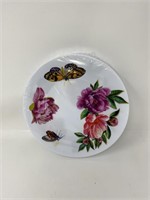 New plastic floral party plates! 10 pack! Sturdy