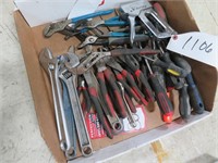 Crescent Wrenches, Pliers, Screwdrivers & More