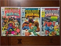 Marvel Comics 3 piece Spectacular Spider-Man 12-15