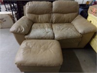 Well used luv seat and ottoman