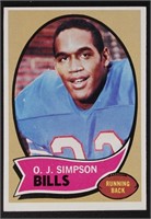 1970 Topps Football, O.J. Simpson #90 in Exc to