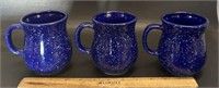 (3)STONEWARE CUPS