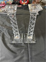 Lead Crystal Candle Holders