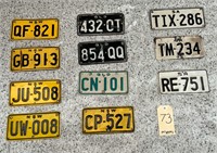11 bike number plates