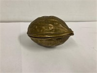 Brass walnut nutcracker