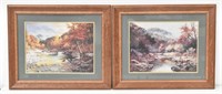 Autumn Rivers Framed Prints (2)