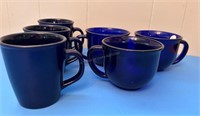 Cobalt Blue Mugs