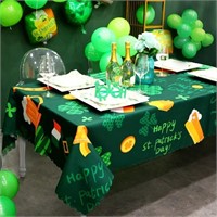 *St. Patrick's Day Green Table Cloth-60" x 102"