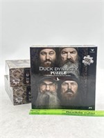 NEW Lot of 3-500pc Duck Dynasty Puzzle